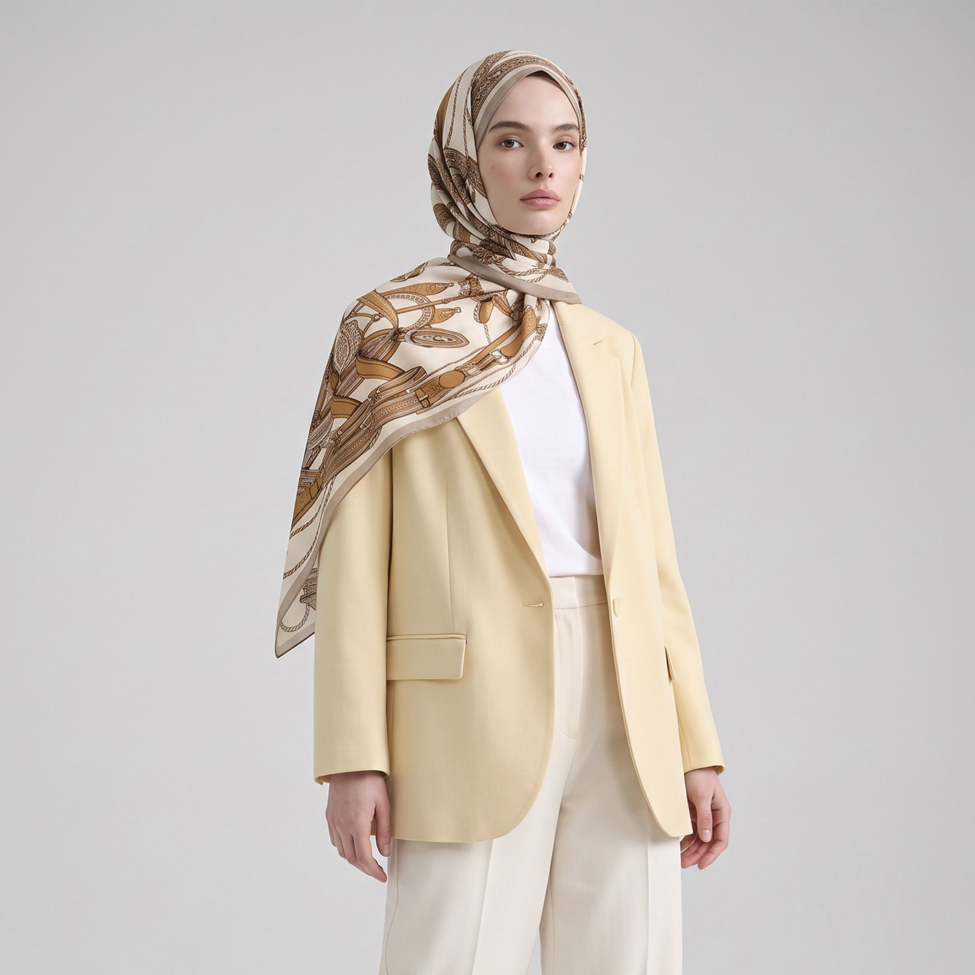 TENCEL İPEK ŞAL - 9800