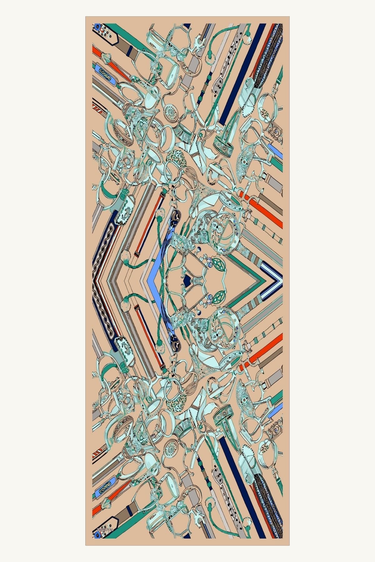 TENCEL İPEK ŞAL-9801-24